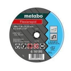 METABO Rezný kotúč Flexiarapid 125x1,6x22,23 Nerez TF 41