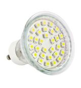 LED ŽIAROVKA OBJÍMKA GU10 - 30 LED SMD 3528 (230V) TEPLÁ BIELA