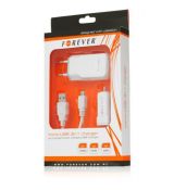 Forever nabíjačka do auta 3 v 1,miniUSB 1A