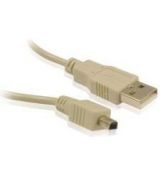 Gembird USB 2.0 mini kábel (MITSUMI) 2m /CC-USB2-AM4P-6