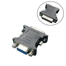 GEMBIRD Redukcia DVI-A 24pin samec/VGA 15pin samica čierna /A-DVI-VGA-BK