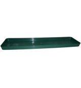 Plasty-ko zelená miska pod truhlík,50cm /00683