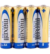 Maxell AA 4ks alkalických batérii