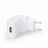 GEMBIRD 2-port universal USB charger, 2.1 A, white EG-UC2A-02-W