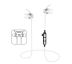 Platinum In-Ear Bluetooth V4.2 + Slúchadlá Microsd Sport + Mic Pm1060s