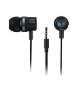 Canyon CNE-CEP3DG pohodlné slúchadlá do uší, pre smartfóny, integr. mikrofón a ovládanie, čierne + šedé prvky