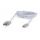 Gembird kábel 2v1 combo, Lightning 8-pin (M) / microUSB na USB 2.0 (M), 1.8 m, obojstranný, strieborný