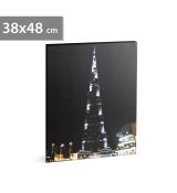 LED obrázok na stenu "Burj Khalifa" - 2 x AA, 38 x 48 cm 58018J