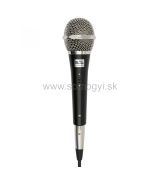 Ručný mikrofón, čierna, XLR-6,3 mm M 71