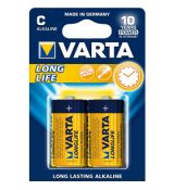 Longlife C/2 LR14 2BP Alk bat. VARTA