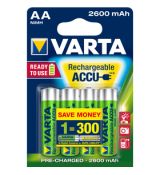 HR6 4BP AA NiMH 2600mAh VARTA