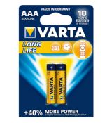 Longlife AAA/2 LR03 2ks blis. bat. VARTA