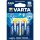 Longlife Power LR03 4BP AAA bat. VARTA