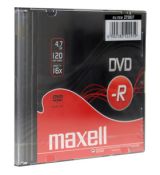DVD-R 4,7GB 16x 1PK SC MAXELL