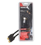 SAV 166-025 HDMI M-M 2,5m v1.4 P SENCOR