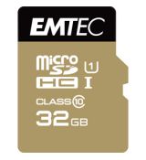 MicroSDHC 32GB Cl10 EliteGold EMTEC