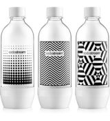 Fľaša TRIPACK 1l BLACK&WHITE SODASTREAM