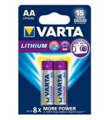 FR6 2BP AA Lithium bat. VARTA