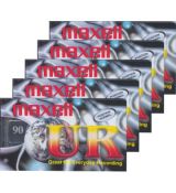 UR 90 audiokazeta 5PK 124036 MAXELL