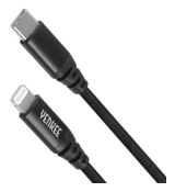 YCU 631 BK USB C / lightning 1m YENKEE