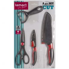 LAMART LT2098 nože, nožnice, škrabka CUT