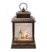 Lampáš so snežítkom, trblietkami, Mikulášom LTN 16 by Somogyi