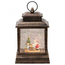 Lampáš so snežítkom, trblietkami, Mikulášom LTN 16 by Somogyi