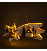 Hviezda padajúca 10LED WW RETLUX RXL 313