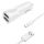 FIXCC15-2UC-BK autonabíjačka 2xUSB+kábel