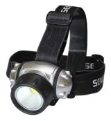 SLL 501 čelovka 3watt cob 3xAAA SENCOR