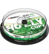 DVD+RW 4,7GB 4X CB (10) EMTEC