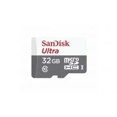 MicroSDHC karta SANDISK Ultra 32GB 80MB/s (bez adaptéra) SDSQUNS-032G-GN3MN