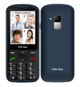 Halo 18 Senior tlačidlový modrý CPA Mobilný telefón