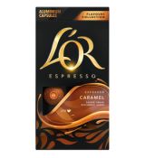 Kapsulová káva príchuť karamel 10 ks LOR