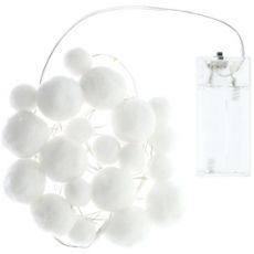 RXL 442 Reťaz s pompomy 20 LED RETLUX