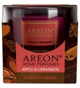 Vonná sviečka Apple&Cinnamon 120g AREON