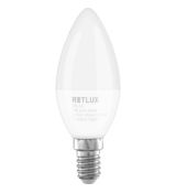 REL 34 LED C37 2x5W E14 WW RETLUX