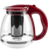 LT7074 Kanvica 1,5l červená Verre LAMART