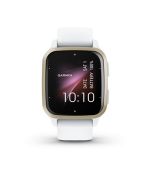 Hodinky GPS GARMIN Venu Sq 2 Cream Gold / White band (010-02701-11)