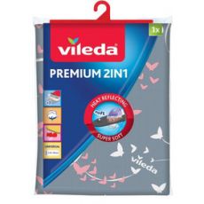 Premium 2v1 poťah na žehl. dosku VILEDA