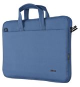 BOLOGNA Laptop bag 16'' eco blue TRUST