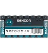 SBA LR6 8S AA Alk SENCOR