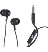 304018 EB875 Earbuds w/mic black MAXELL