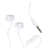 304019 EB875 Earbuds w/mic white MAXELL