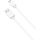 YCU SE 625 WH USB A/Lightning 1,5mYENKEE