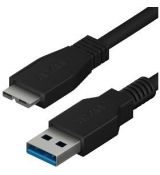 YCU 011 BK USB A 3.0/Micro B 1,5m YENKEE