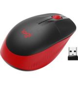 Wireless Mouse M190, Red LOGITECH