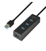 HUE-S2BL HUB USB-A 1.2m 4x USB 3.0