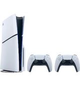 PS5 Slim + DualSense white SONY