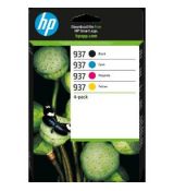 937 CMYK Ink Cartridge 4-Pack HP